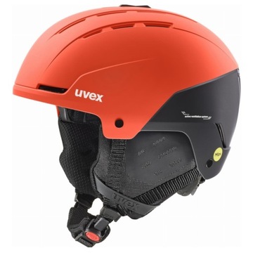 Kask Uvex Stance MIPS Fierce Red-Black Mat 2024 54-58 cm