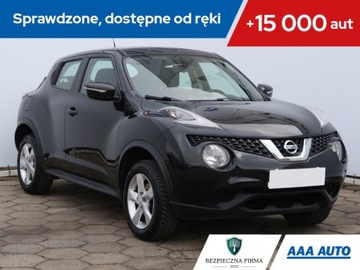 Nissan Juke I SUV Facelifting 1.6i 94KM 2015 Nissan Juke 1.6 i, Salon Polska, Serwis ASO, Klima