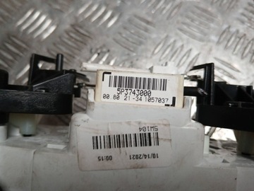 DACIA LODGY PANEL VENTILACE KLIMATIZACE EVROPA 5P3743000 2021R