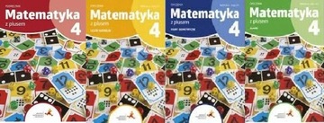 ZESTAW Matematyka z plusem 4 GWO Podręcznik Ćw A 1-3
