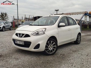 Nissan Micra IV Hatchback 5d Facelifting 1.2 80KM 2014 Nissan Micra GWARANCJA Zarejestrowany w PL Udok. przebieg LIFT Mozliwa zam, zdjęcie 1