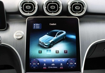 Mercedes Klasa C W206 2022 Mercedes-Benz Klasa C W206 2.0 278KM MHEV 4MATIC Automat Avantgarde Serwis, zdjęcie 24