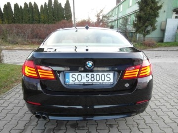 BMW Seria 5 F10-F11 Limuzyna 520d 184KM 2013 BMW Seria 5 Xenon Skora Navi Profesjonal Dociagi Head-Up 2.0 Diesel 184KM, zdjęcie 9