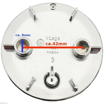 Комплект крышек Viega для сифона душевого поддона