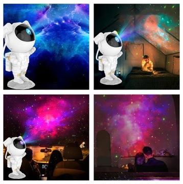Звездный проектор Астронавт Ночник для комнаты с пультом Космос Галактика