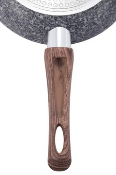 СКОВОРОДА С ГРАНИТНЫМ ПОКРЫТИЕМ ТОЛЩИНА, ИНДУКЦИОННАЯ 24 см