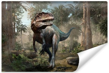 Fototapeta dla Dzieci DINOZAUR 3D Drzewa 180x120