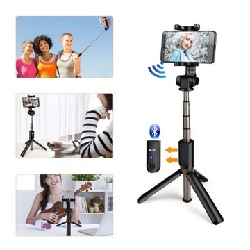 Палка для селфи, штатив, штатив, пульт дистанционного управления Bluetooth