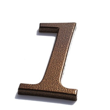 НОМЕР ДОМА, НОМЕРА ДОМА, АНТИЧНЫЕ КОРИЧНЕВЫЕ БУКВЫ