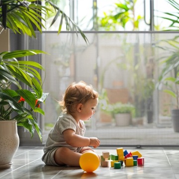 БЕСШУМНЫЕ, ПРОЧНЫЕ, выдвижные ворота безопасности Guardian 1.8 Серый