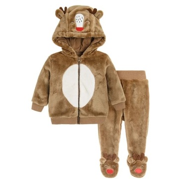 Cool Club dres z futerka lamboa renifer 74