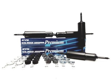 KAYABA AMORTYZATORY PRZÓD + TYŁ FIAT 126P