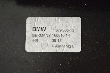 BMW 7 G11 2016 LHD VNĚJŠÍ PANEL KRYTY SLOUPU B LEVÝ STRANA