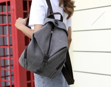 МОДНЫЙ РЮКЗАК КАНВАС В НОВОМ СТИЛЕ КАНВАС