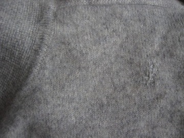 BARISAL cashmere luksusowy sweterek 100% kaszmir 54 2XL puch