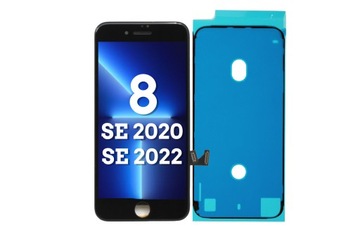Wyświetlacz Ekran Dotyk LCD Do Apple iPhone 8 SE 2020 2022 Black