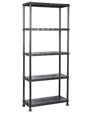 Пластиковая складская полка Tactix 171 x 74 x 32 см, макс. 30 кг на полку
