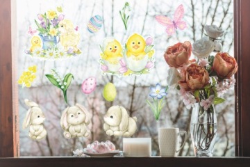 НАКЛЕЙКА НА ПАСХАЛЬНОЕ ОКНО XLA РОЖДЕСТВЕНСКИЙ НАБОР