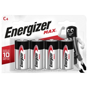 Bateria alkaliczna Energizer C (R14) 4 szt.
