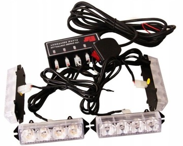 Оранжевые гриль-вспышки для 16 светодиодных фонарей