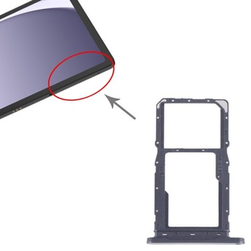 For Samsung Galaxy Tab A9+ Original SIM + Micro SD Card Tray Silver