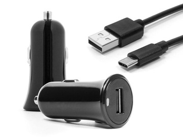 АВТОМОБИЛЬНОЕ ЗАРЯДНОЕ УСТРОЙСТВО ДЛЯ ТЕЛЕФОНА USB - USB TYPE-C