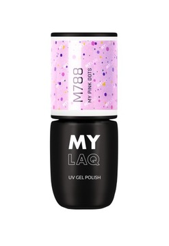 Mylaq M788 Гибридный лак My Pink Dots