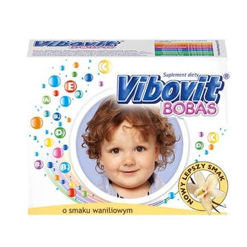 VIBOVIT BOBAS zestaw witamin dla dzieci saszetki