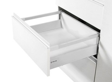 SZUFLADA COMFORT BOX L400 BIAŁA H164 MIĘKKI DOCIĄG