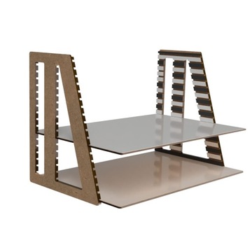 Магнитный чемодан для статуэток с регулируемыми полками - безопасно