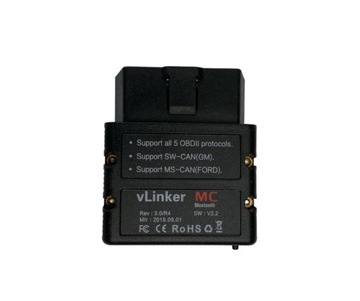 Interfejs diagnostyczny Vgate vLinker MC BT3.0 Bimmercode FORScan MotoScan