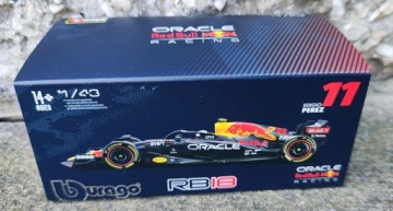 Ббураго 1:43 F1 RED BULL RACING RB18 СЕРХИО ПЕРЕС