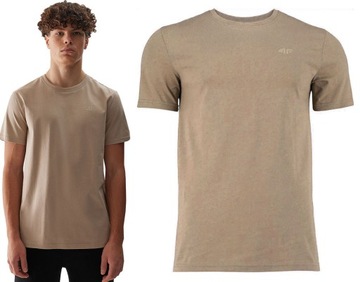 4F KOSZULKA MĘSKA T-SHIRT BAWEŁNA M1154 r.S