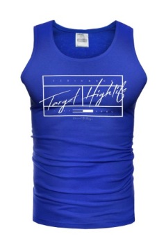 XL - KOSZULKA MĘSKA T-SHIRT BEZRĘKAWNIK 820