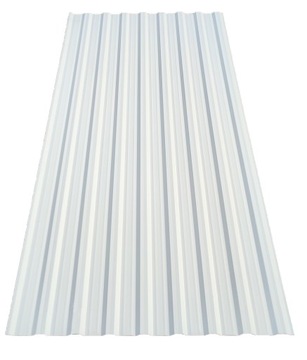 Blacha trapezowa T-14 BIAŁA 9002, 2mb ARKUSZ