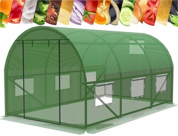 САДОВЫЙ ТУННЕЛЬ ProMax ПЛЕНОЧНАЯ ТЕПЛИЧНАЯ АРМИРОВАННАЯ ПЛЕНКА 3х2х2М 6м2