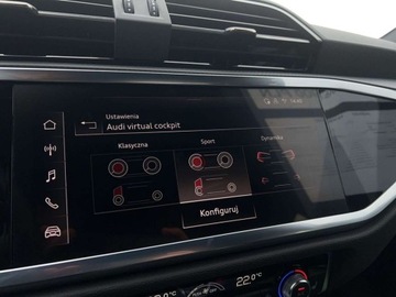 Audi Q3 II SUV 1.5 35 TFSI 150KM 2024 Audi Q3 S tronic LED Kamera S line Virtual Cockpit Sportowe fotele Gwaranc, zdjęcie 33