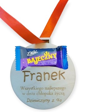 MEDAL BAJECZNY CHŁOPAK prezent na Dzień Chłopaka