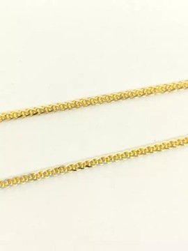 NIENOSZONA ZŁOTA BRANSOLETKA SPIGA 585 1,63G 19CM