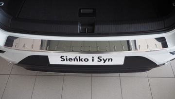 VW GOLF VII 5D 2012 - ХРОМИРОВАННАЯ КРЫШКА БАМПЕРА
