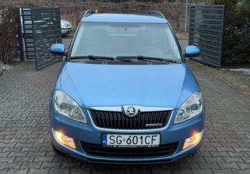 Skoda Fabia II Kombi Facelifting 1.2 TDI CR DPF 75KM 2014 Skoda Fabia Greenline 1.2 TDi 75KM Clima Bezwypadkowy SERWIS SUPER STAN, zdjęcie 11