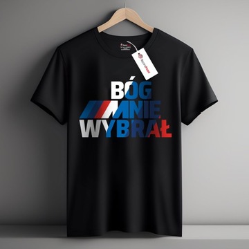 МУЖСКАЯ ФУТБОЛКА BMW M POWER GOD CHOSEN ME ПОДАРОК ​​ДЛЯ БОЙФРЕНДА XL Y5