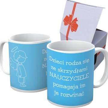 KUBEK PREZENT DZIEŃ NAUCZYCIELA PODZIĘKOWANIE N40