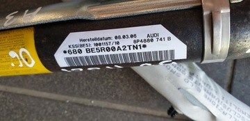 KURTYNA BOCZNA AUDI A3 8P 8P4880742B 8P4880741B