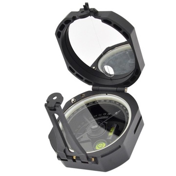 Multifunction Camping Compass Mirror with Pouch