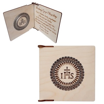 Komunia podziękowanie dla chrzestnego babci itp