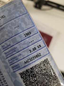 Kawasaki VN 1500 A 89ROK Рамочные документы PL