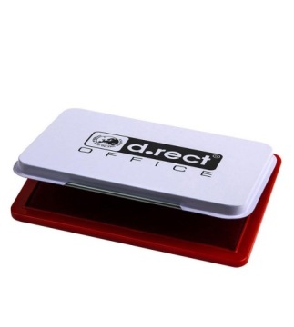 Подушечка для штемпелей № 2 красная D.RECT