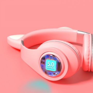 БЕСПРОВОДНЫЕ НАУШНИКИ CAT EARS ДЛЯ ДЕТЕЙ RGB