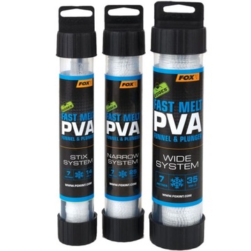 SIATKA FOX PVA MESH SYSTEM FAST MELT 7 M - 14 MM